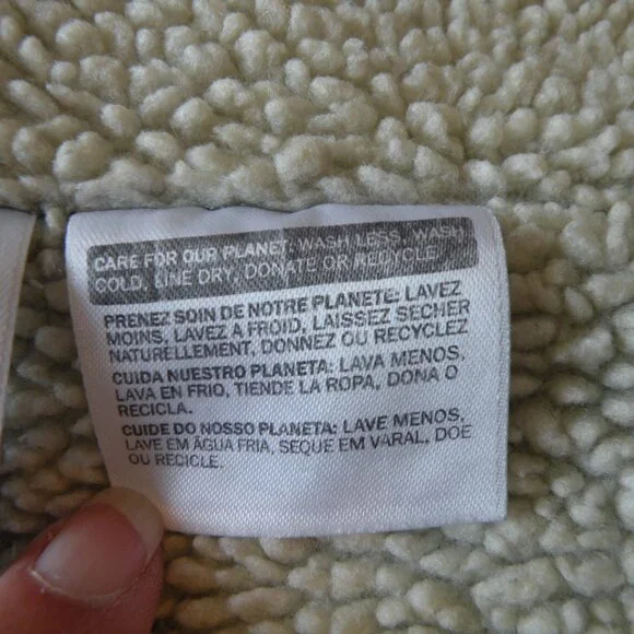 Levis Strauss & Co. women’s Jean Jacket size Medium With Sherpa Fleece Lining - Picture 7 of 16